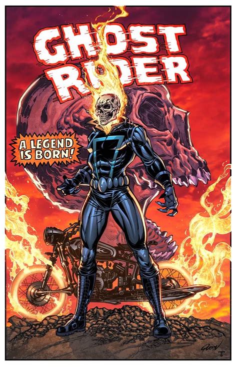 Ghost Rider classic by juan7fernandez on DeviantArt .